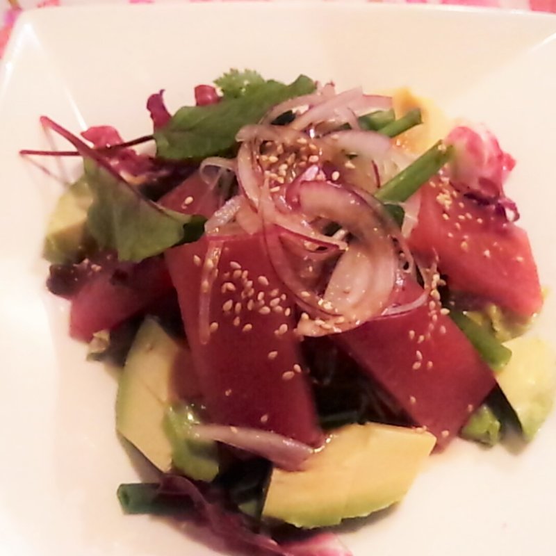 アボガドとまぐろのサラダ仕立て(草木万里野 太田店 )