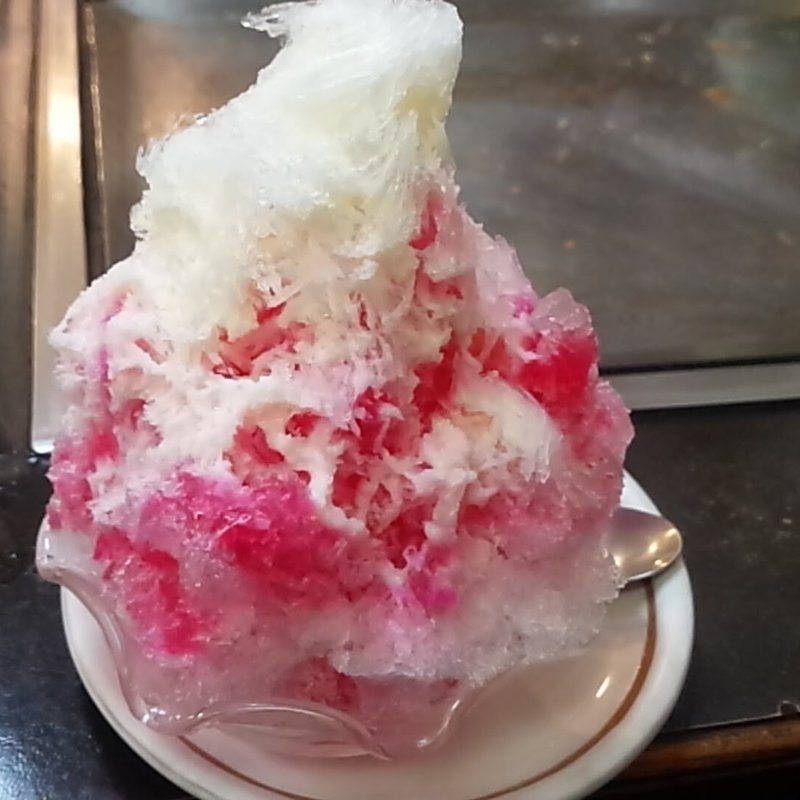 いちご+みるく(はとやお好み焼店)