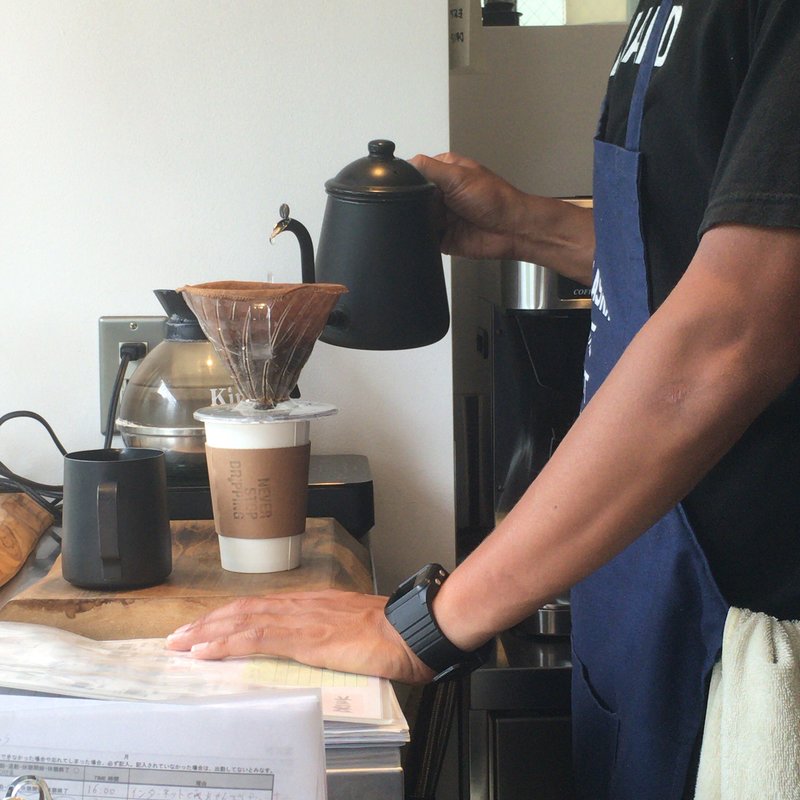 ハンドドリップコーヒー(THE NORTH FACE STANDARD (ザ・ノース・フェイス スタンダード) 二子玉川)