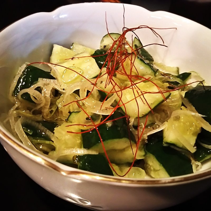 塩たたききゅうり和え(いっき)