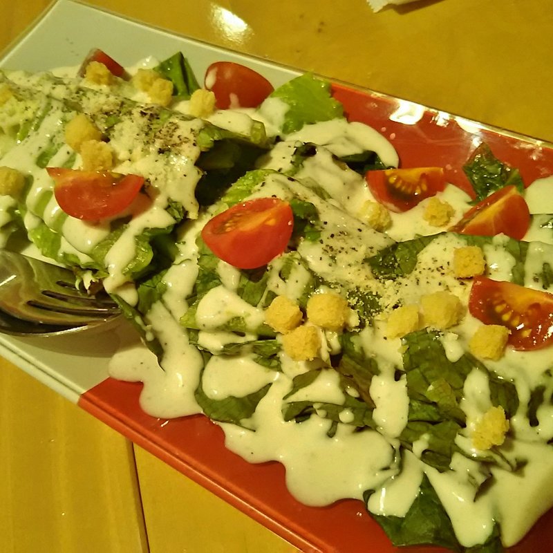 ロメインレタスのシーザーサラダ(AYATORI)