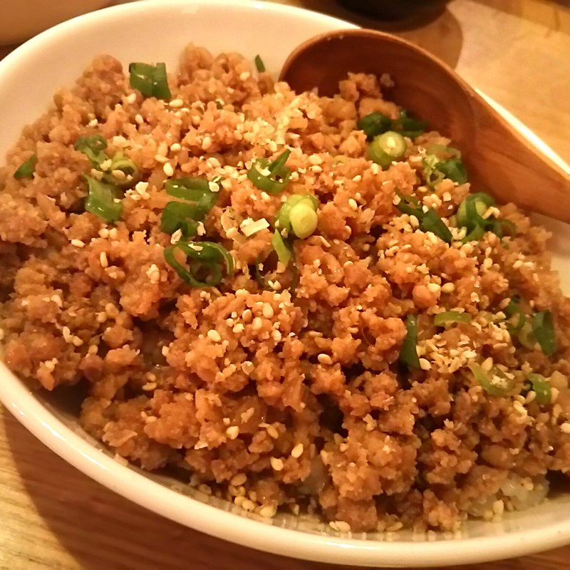 そぼろご飯(AYATORI)