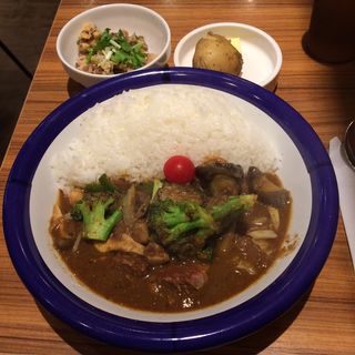 ビーフ＋野菜カリー(エチオピアカリーキッチン 御茶ノ水ソラシティ店 )