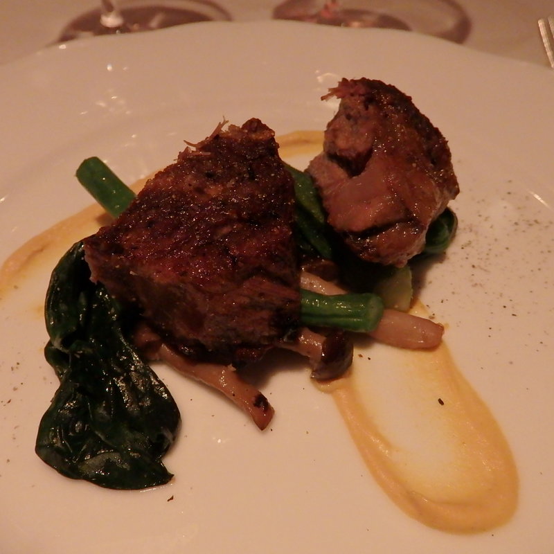 鳥取牛ホホ肉の炭火炙り（コース）(ル コフレ)