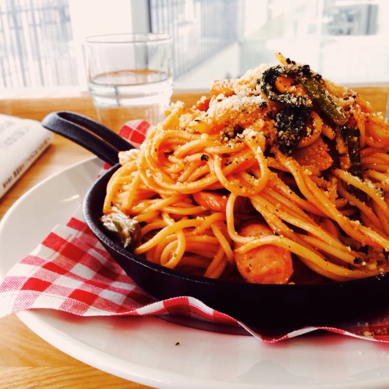 鉄板ナポリタン(cafe soness)