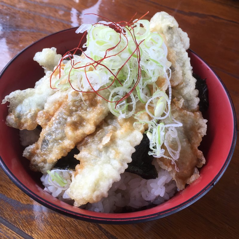 いわし丼定食（天ぷら）(いさりび食堂 )