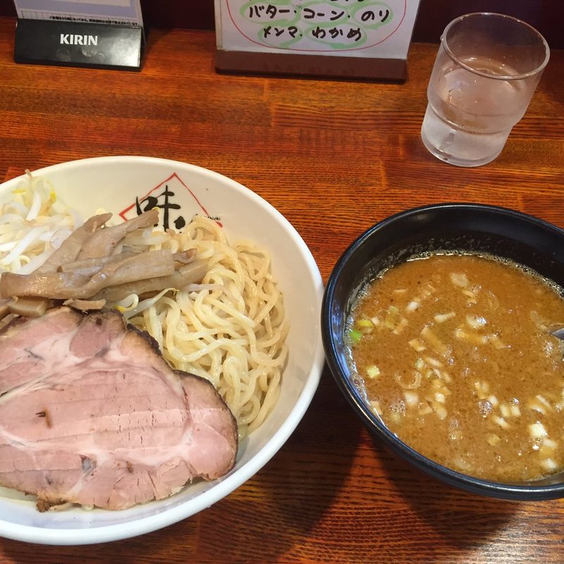 海老つけ麺(味七)