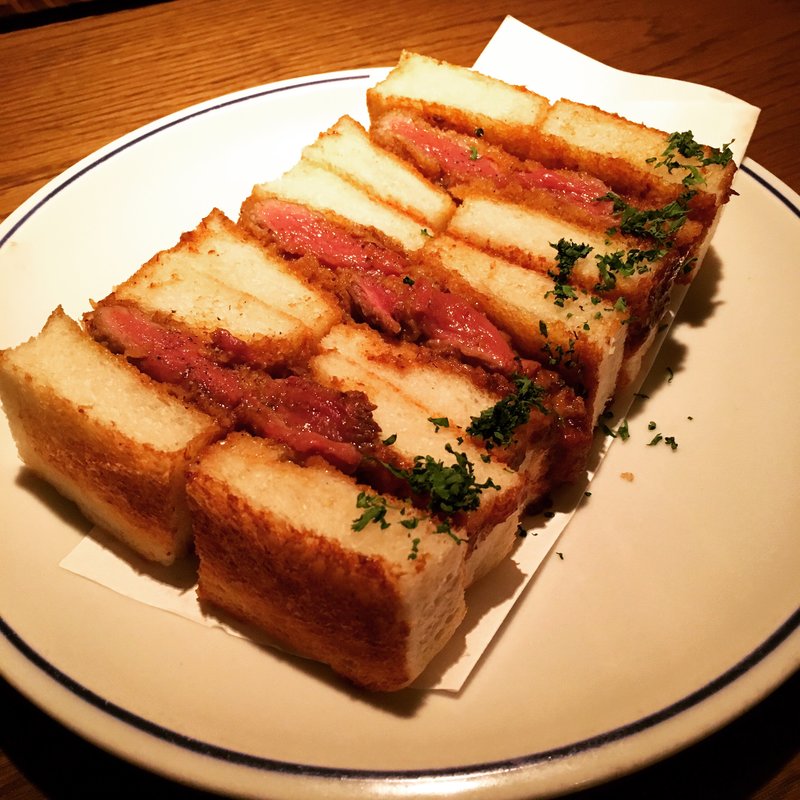 ビーフカツサンド(フライパン)