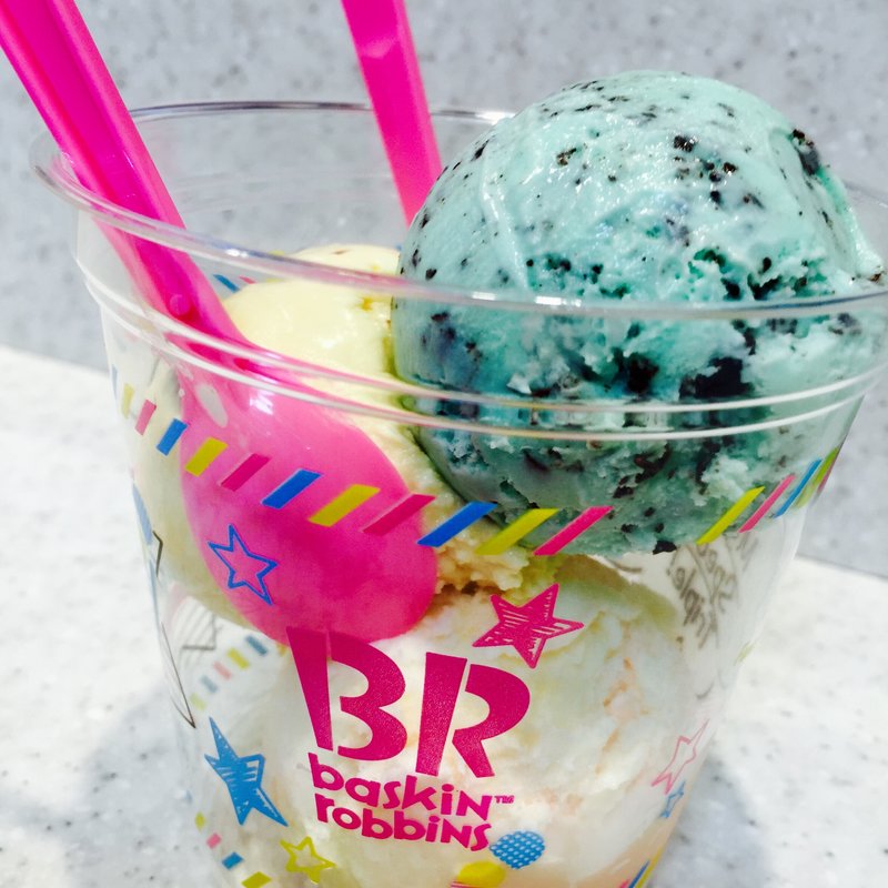 チャレンジ ザトリプル(サーティーワンアイスクリーム 三軒茶屋店)