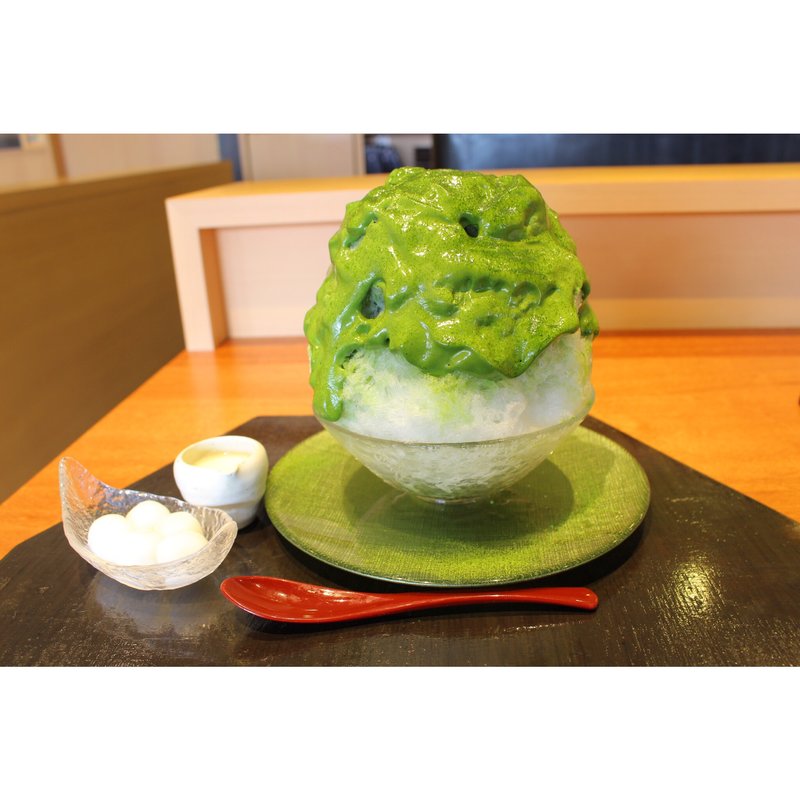 宇治抹茶エスプーマ仕立て かめ(茶匠 清水一芳園 京都本店)