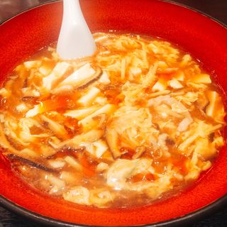 酸辣湯麺(辣鼎風 東京ミッドタウン店 （ラテイフ）)