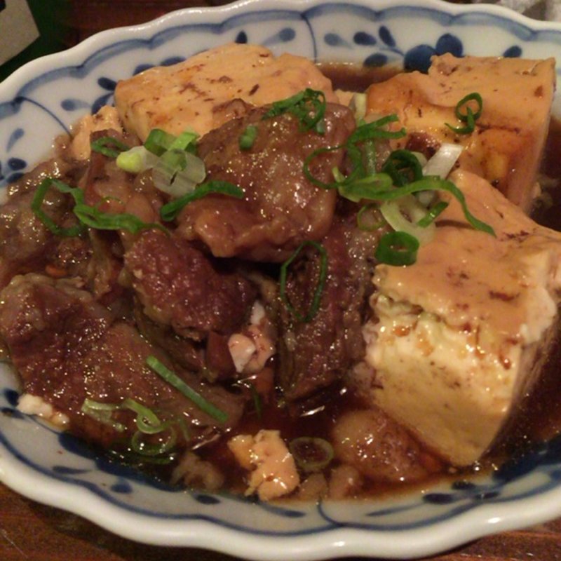 牛すじ豆腐(あて 煮込 肴 市ヶ谷)
