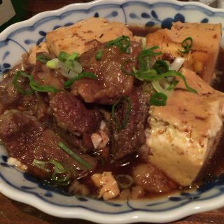 牛すじ豆腐(あて 煮込 肴 市ヶ谷)