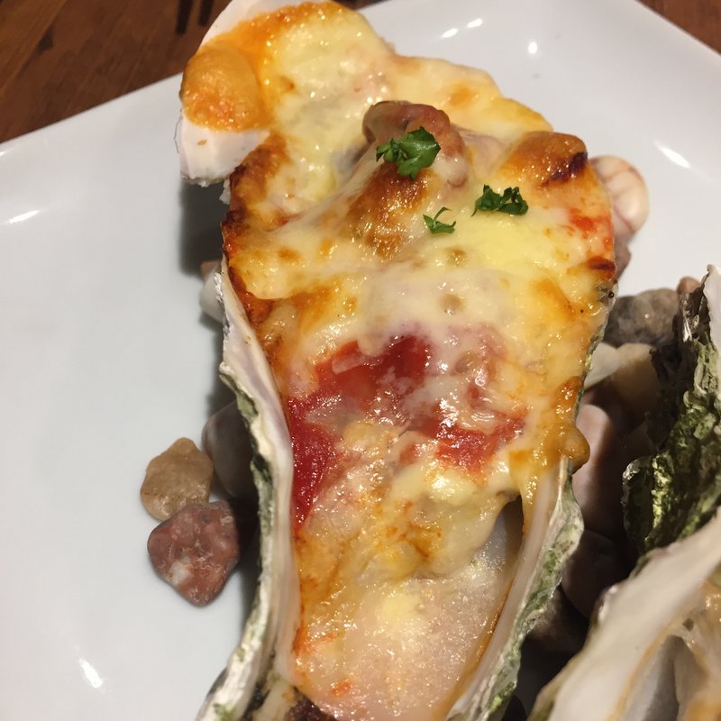 焼き牡蠣 チーズ(カキマル 七条店 （KAKIMARU）)