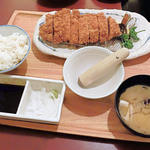 ジャンボかつセット