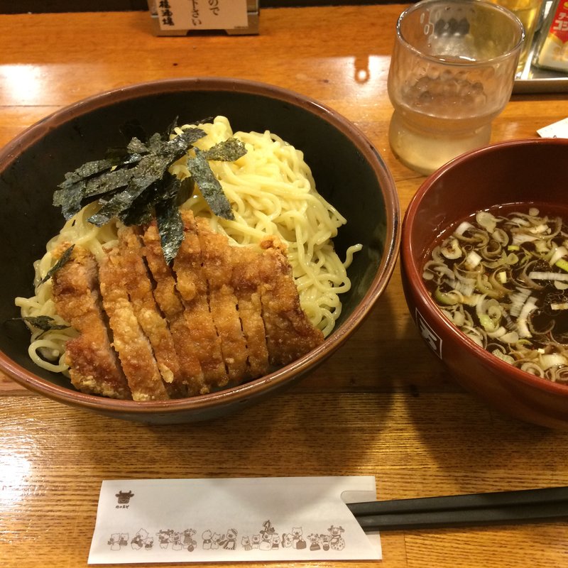 ざる排骨麺(万世橋酒場（万世麺店本店）)