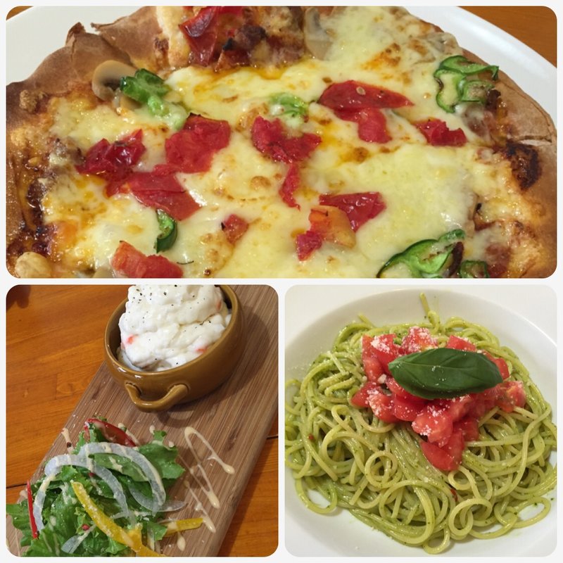 単品 ジェノベーゼとフレッシュトマトのパスタ(ガリバーピザ&コーヒーハウス )