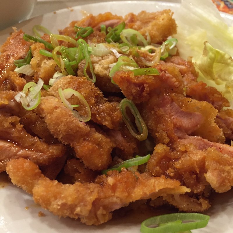 鶏もも肉のカリカリ揚げ(慶錦閣 )