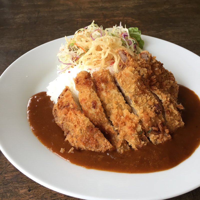 ランチセット (カツカレー)(cafe&marche hattando)