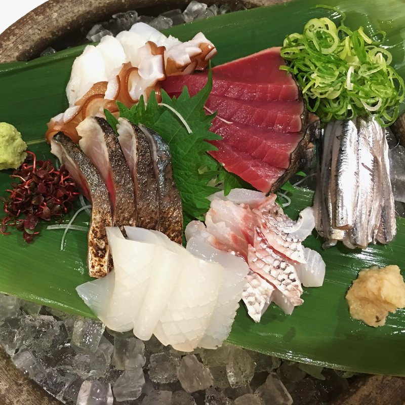 刺し盛(酒菜処 きっすい )