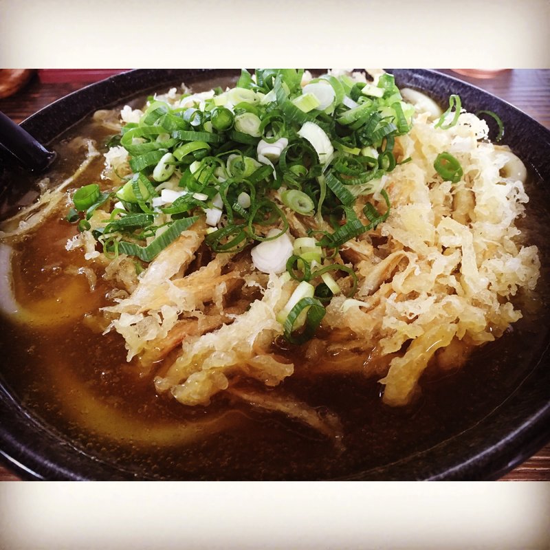 カレーごぼう天うどん大盛り(かま蔵うどん )