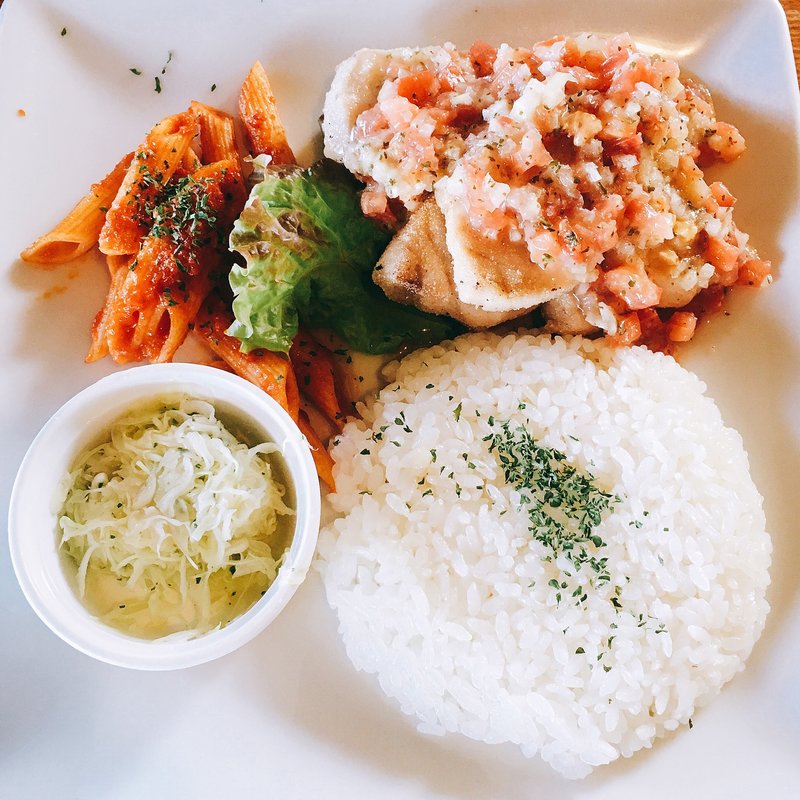 フィッシュランチ(carib cafe)