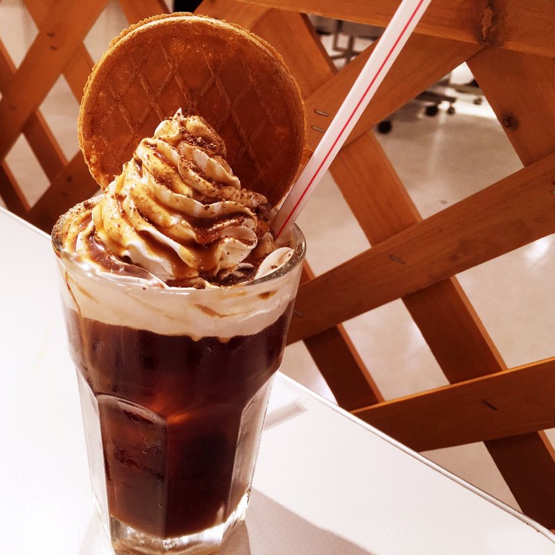 キャメルウインナーコーヒー(アイス)(海陽亭 （かいようてい）)