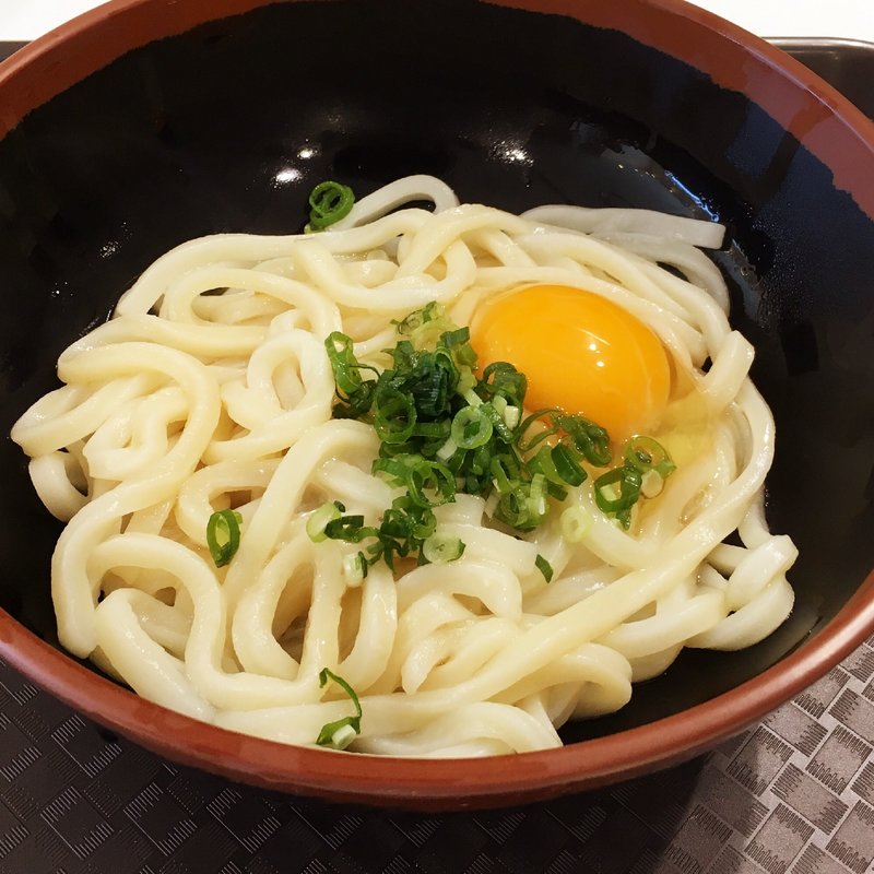 釜玉うどん(こんぴらや 西インター店 )