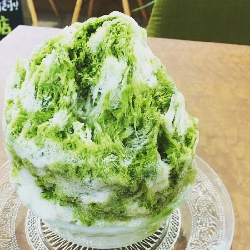 抹茶ミルク氷(がるる氷 （GARuRu KO-RI）)