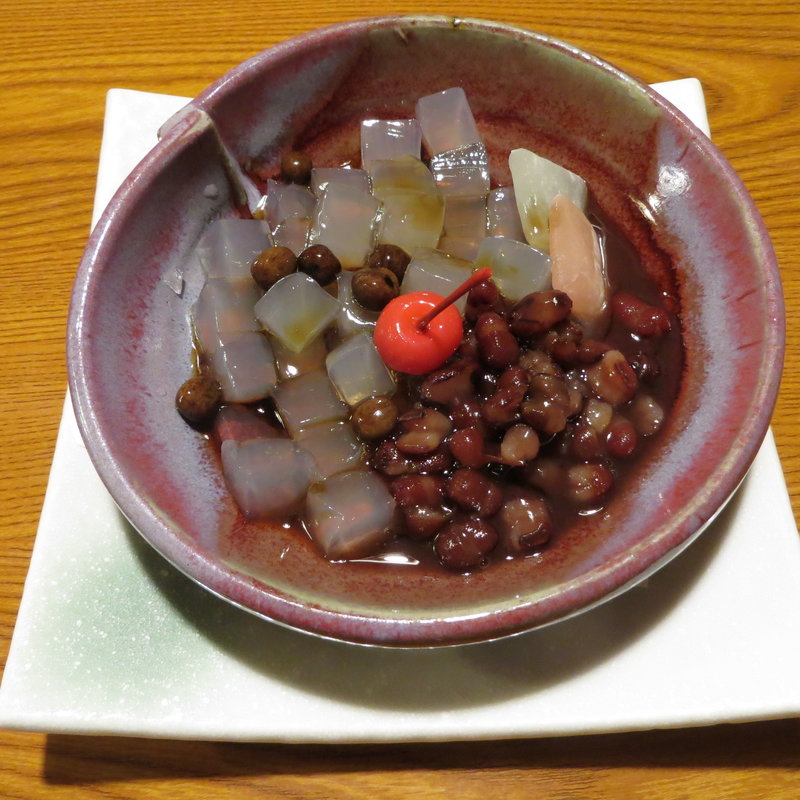 クリームあんみつ(海山亭いっちょう深谷国済寺店)