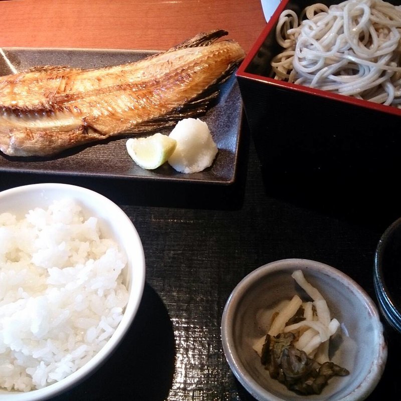 縞ホッケの炙り焼きランチ(徳樹庵 東松山店)