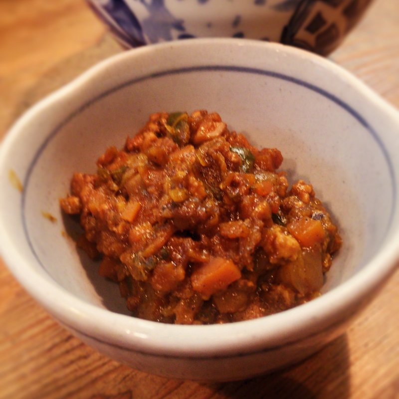 おつまみドライカレー(やきとん 玉や)