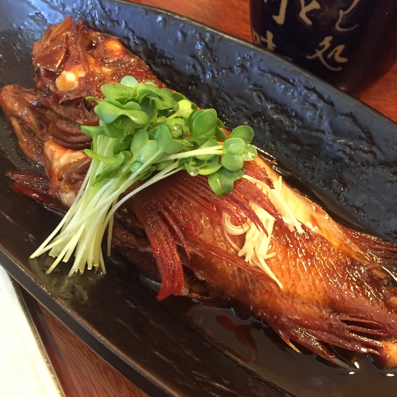 きんき煮付け(すし処利味)