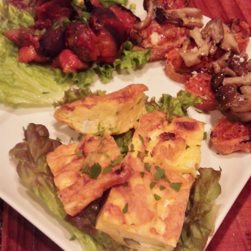 前菜3種り(ピタッティ （Pitatti）)