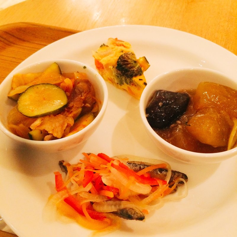 選べる4種のデリ(cafe&meal MUJI　南青山)