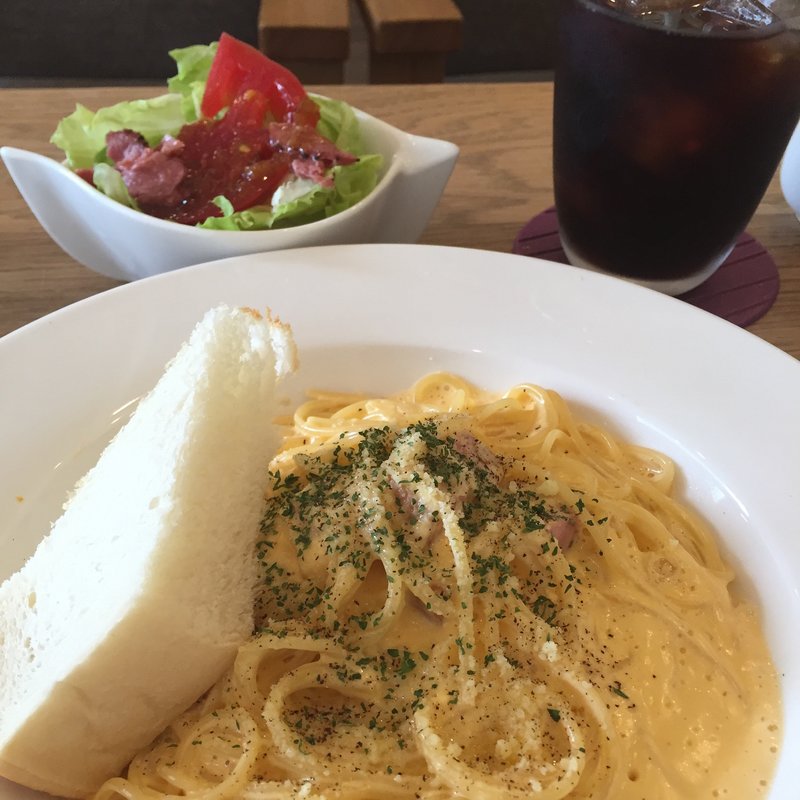 厚切りベーコンのカルボナーラ(ルミエール （Lumiere）)