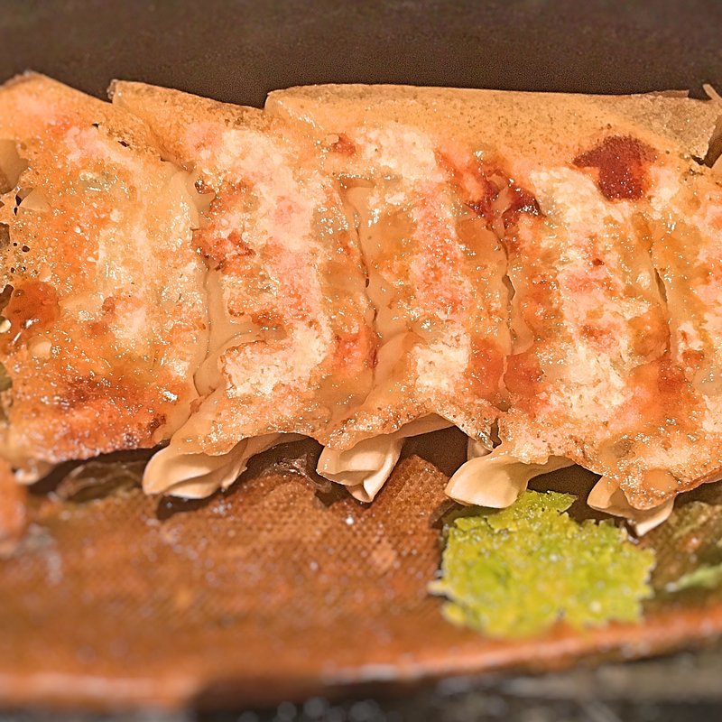 手作りギョーザ(鉄板お好み焼昇次郎)