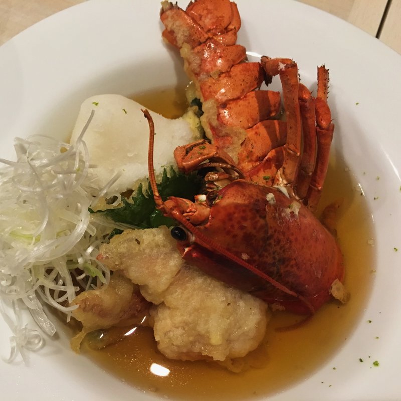 オマールの揚げだし(太閤Hiroshima)