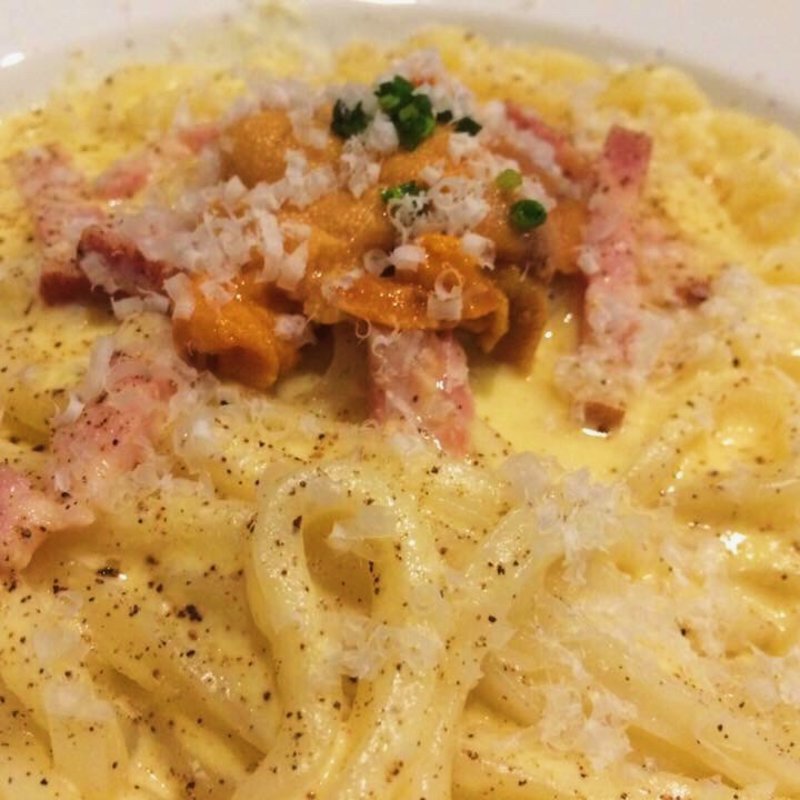 雲丹ボナーラ(太閤Hiroshima)