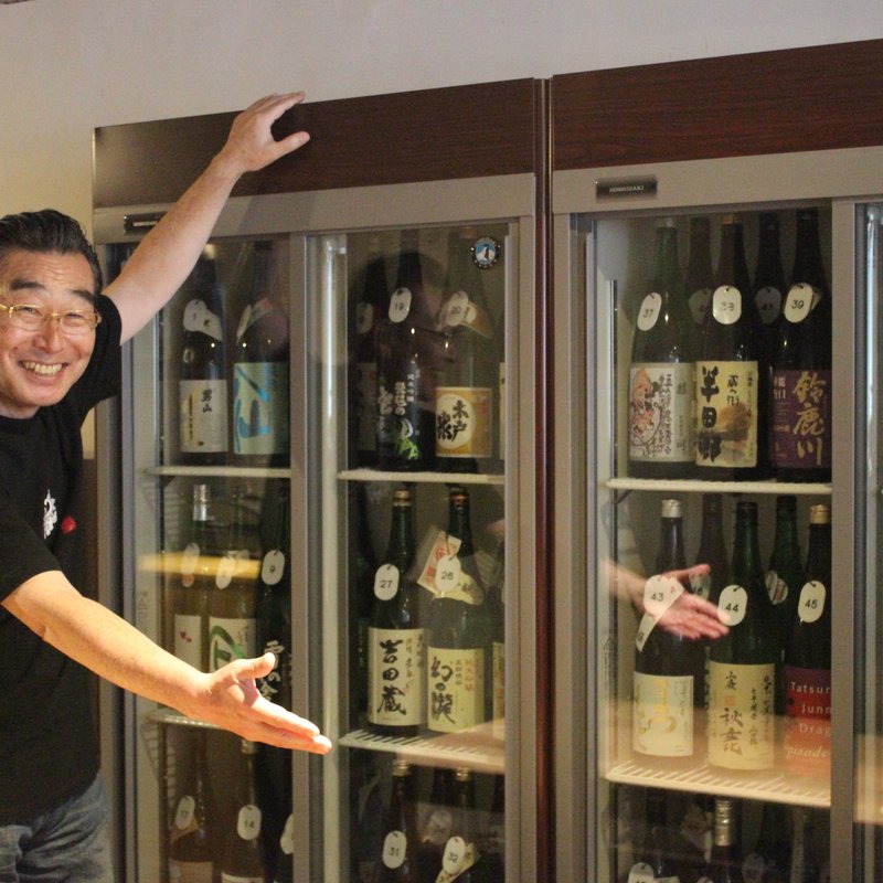 日本酒飲み放題(日本酒ギャラリー 壺の中)