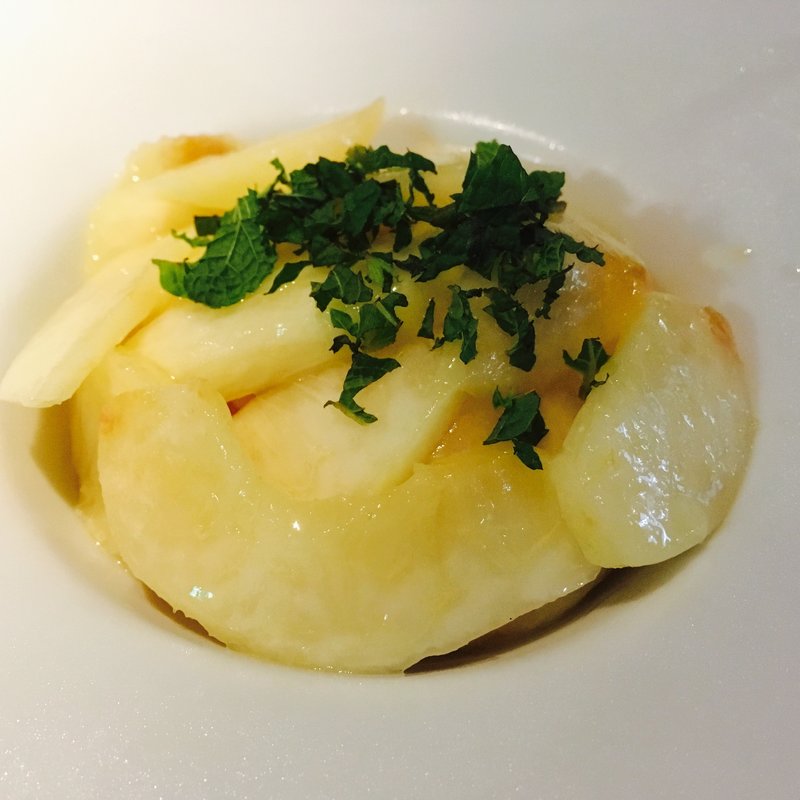 桃の冷製パスタ(VIVI （ヴィヴィ）)