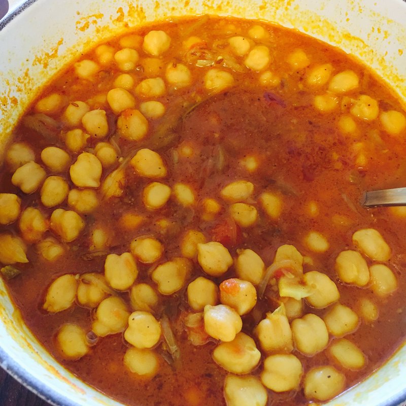 チャナマサラ(ひよこ豆)(まるごと食堂)