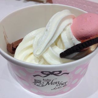 バニラ チョコレート ソフトクリーム(ベビー モンシェール アイス ららぽーと海老名店)
