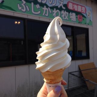 ソフトクリーム(しおのえ ふじかわ牧場 )