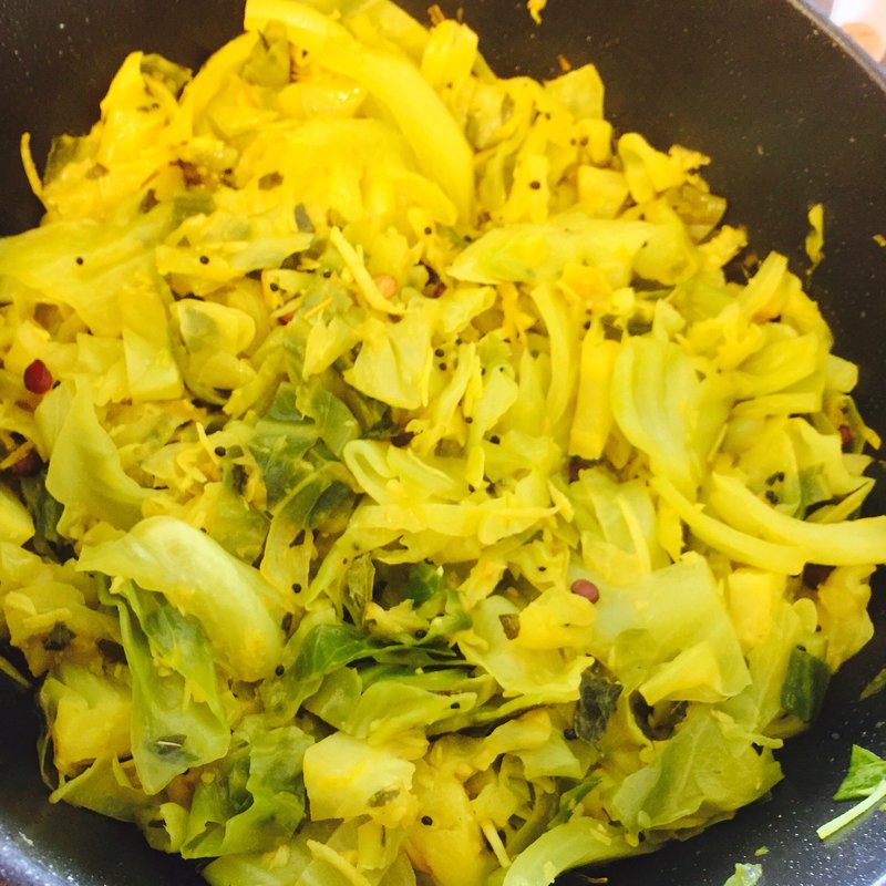 きゃべつのポリヤル(まるごと食堂)