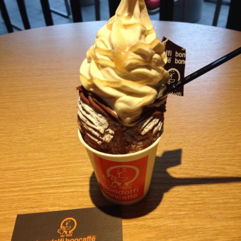 アラゴスタソフトクリーム モンブラン(TENOHA＆STYLE　RESTAURANT （テノハ スタイル レストラン）)