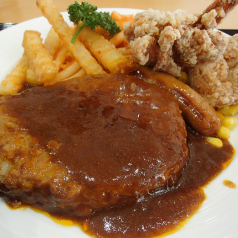 ミックスグリル定食(下町食堂中村橋 )