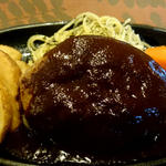 国産ハンバーグステーキ(麺飯食堂 なかじま)