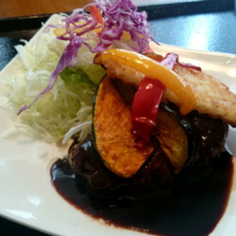 デミグラスハンバーグ御膳(ハンバーグレストラン葦)