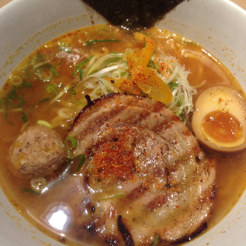 ゆず味噌ラーメン(味噌乃家)